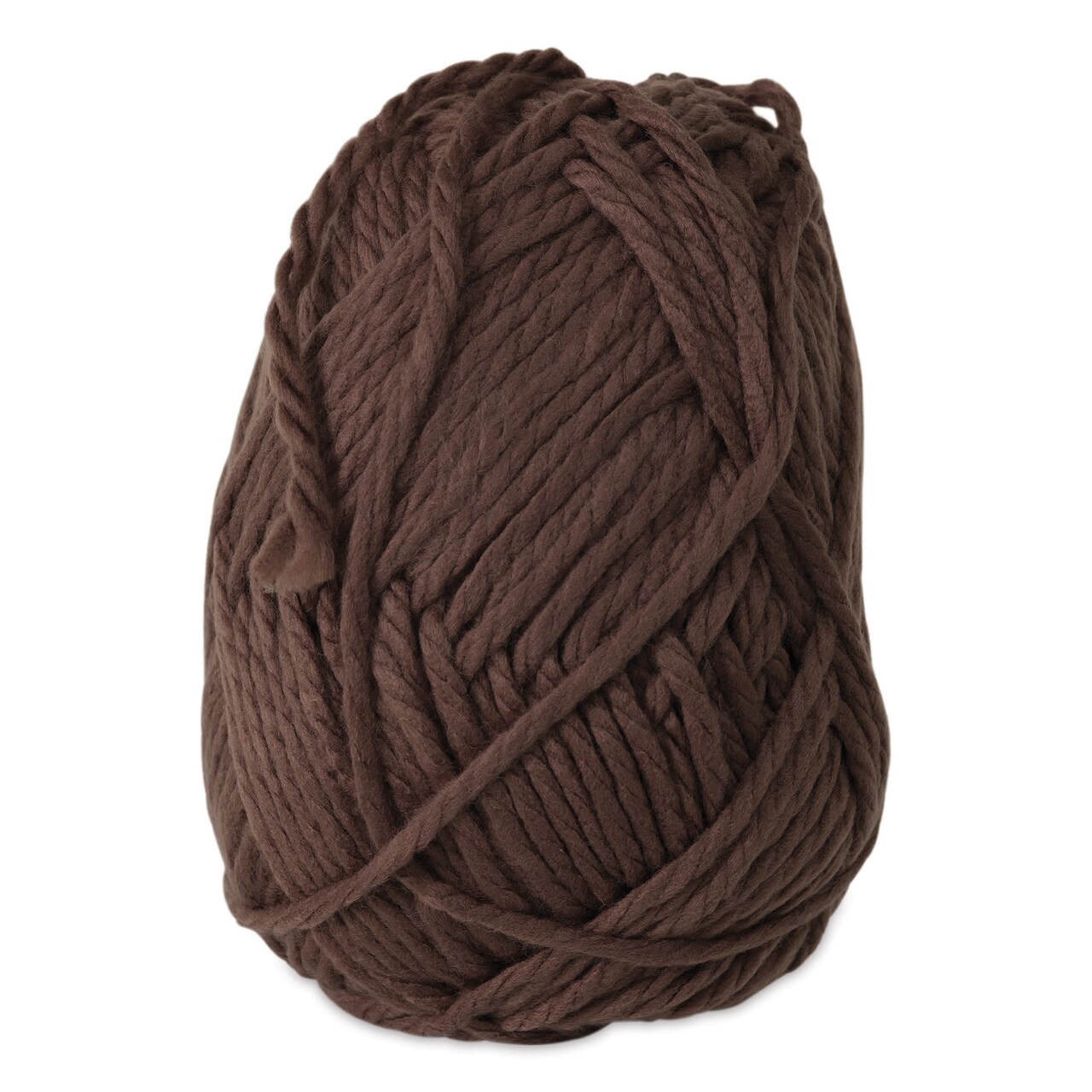 Pepperell Jumbo Roving 3-Ply Craft Yarn - 8 oz, 150 yds, Brown